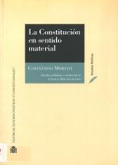 La constitución en sentido material